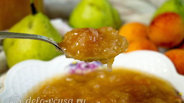 варенье из груш с абрикосами