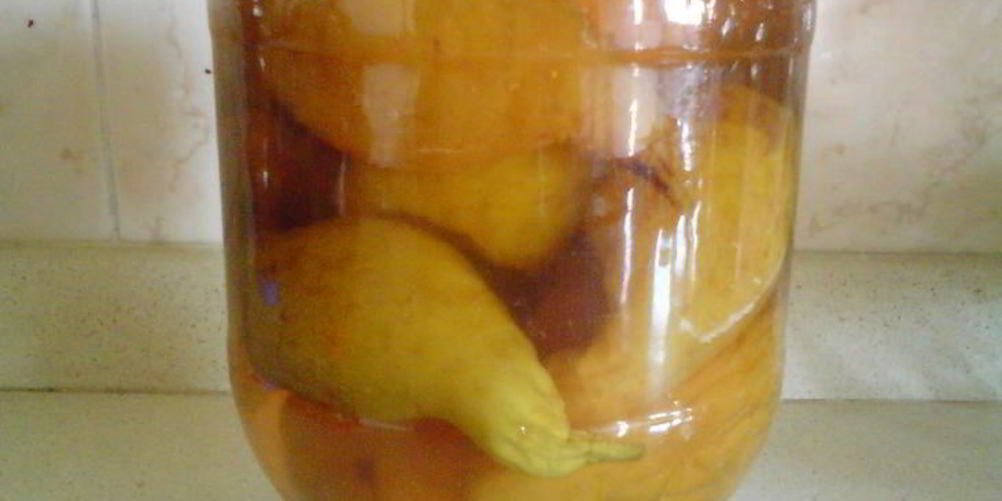 Рецепт варенья из груш в сиропе