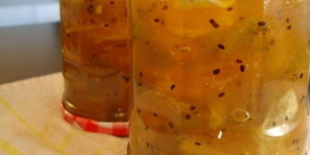 Рецепт варенья из киви и яблок