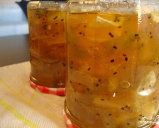 Варенье из киви и яблок