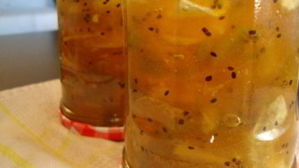Варенье из киви и яблок