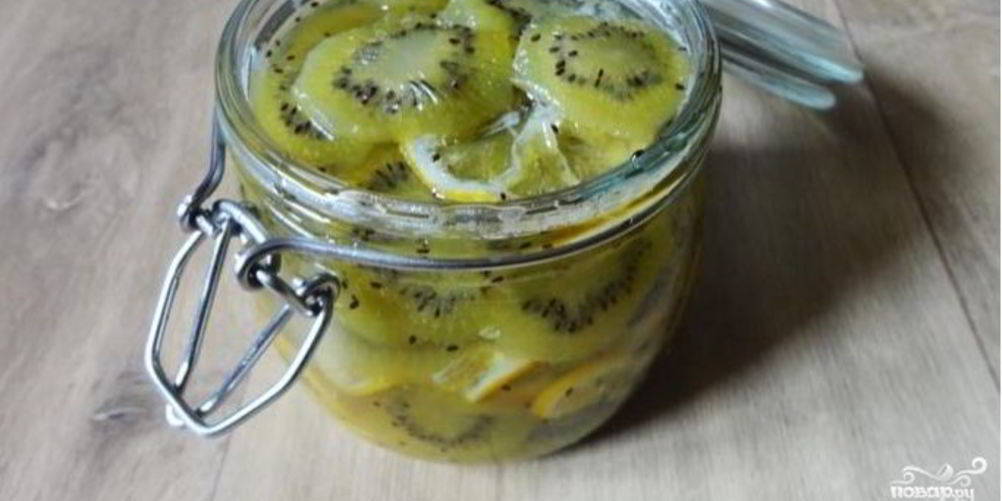 Рецепт варенья из киви на зиму