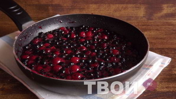 варенье из крыжовника и черники