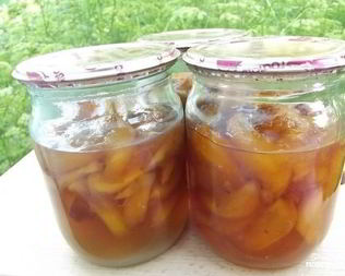 Варенье из персиков по-гречески