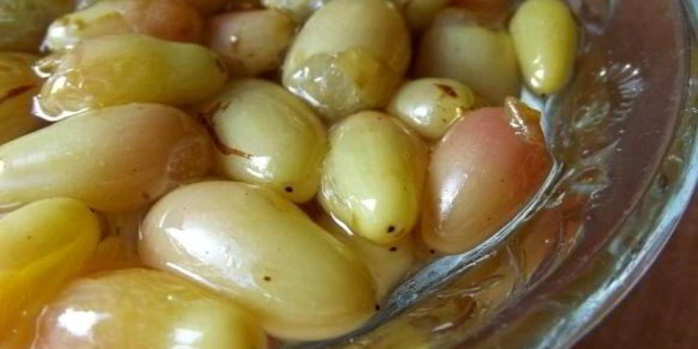 Рецепт варенья из винограда с косточками