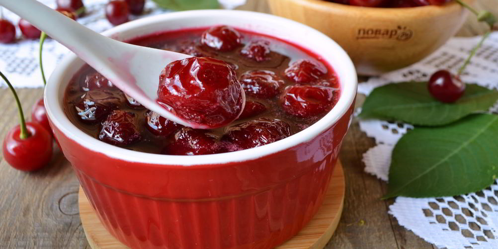 Рецепт варенья из вишни с косточками на зиму густое