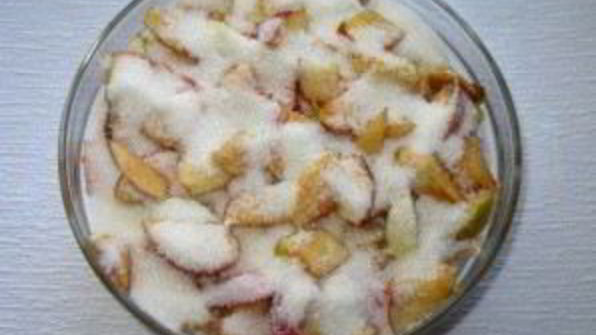 варенье из яблок дольками