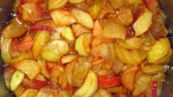 варенье из яблок дольками