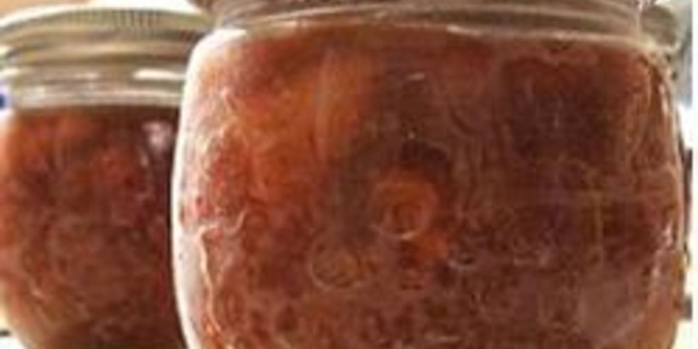 Рецепт варенья из яблок и ревеня с пектином