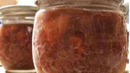 Варенье из яблок и ревеня с пектином