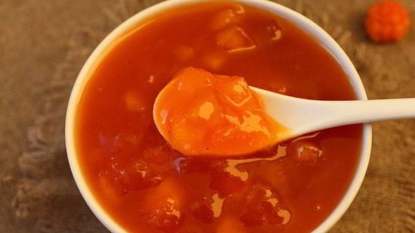 яблочно-морошковый конфитюр с мартини