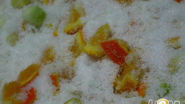 янтарное варенье из кабачков