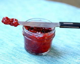 Земляничное варенье через блендер