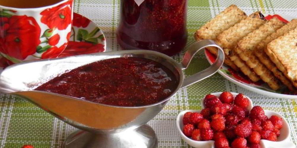 Рецепт земляничного варенья-минутки