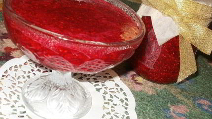 Живое малиновое варенье