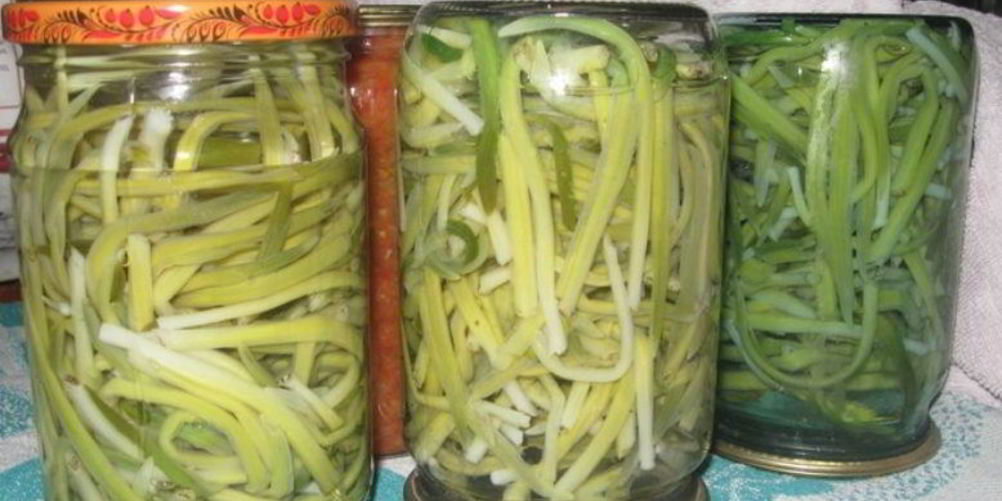 Рецепт заготовки черемши на зиму