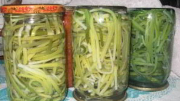 заготовка черемши на зиму