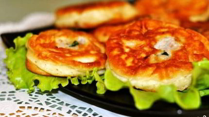 Ленивые беляши на кефире