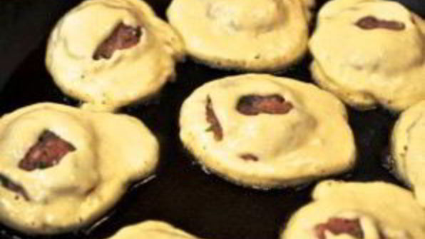 ленивые беляши на кефире