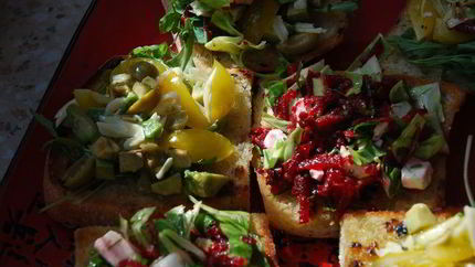 Брускетта ассорти