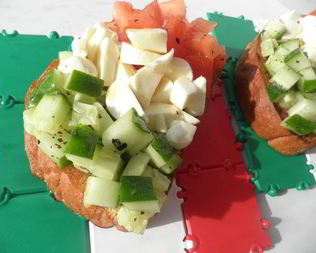 Брускетта Кусочек италии