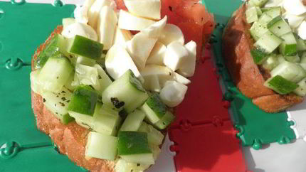 Брускетта Кусочек италии