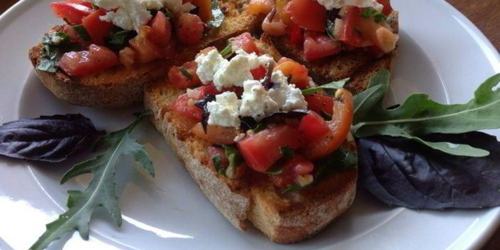 Рецепт брускетты овощной