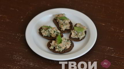 Брускетта с фасолью