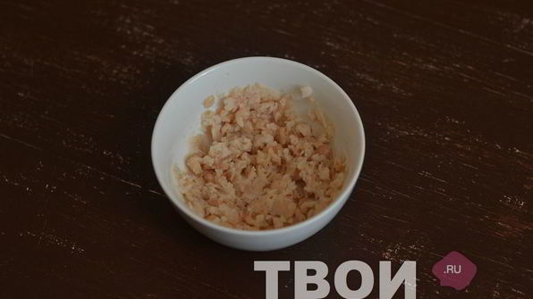 брускетта с фасолью