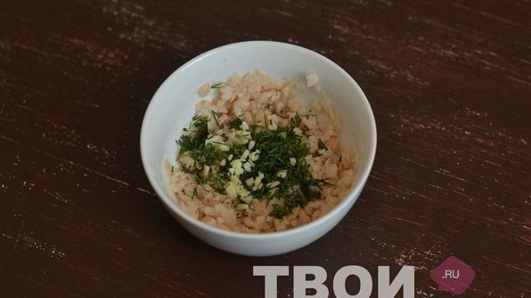 брускетта с фасолью