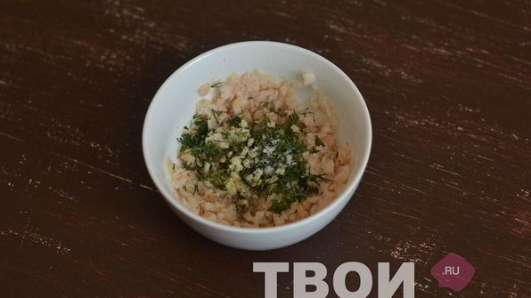 брускетта с фасолью