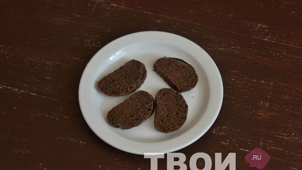 брускетта с фасолью