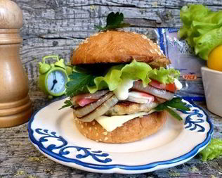 Бургер Крабовый Луи