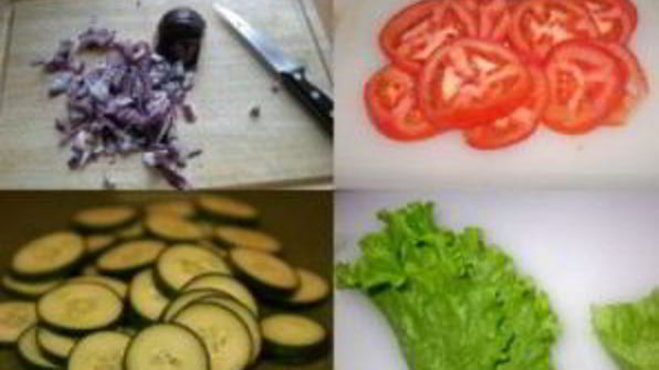 бургер с ветчиной