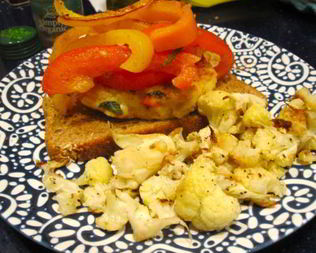 Бургеры из белой фасоли