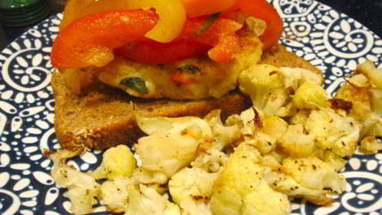 Бургеры из белой фасоли