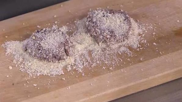 бургеры с красной фасолью и грибами