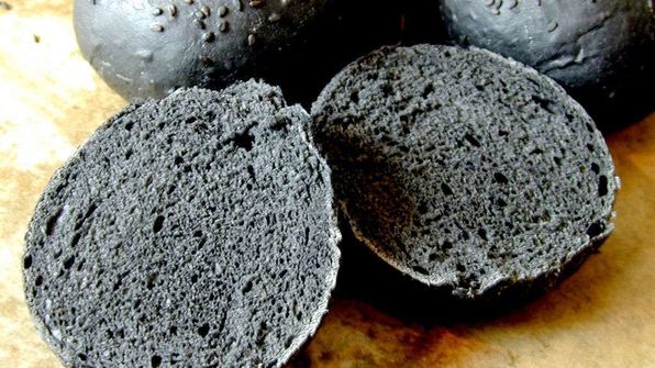 черный бургер