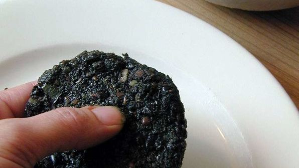 черный бургер