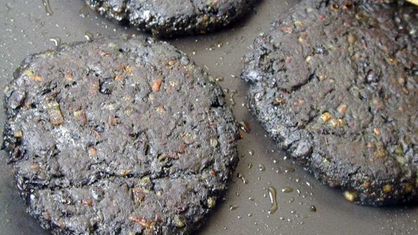 черный бургер