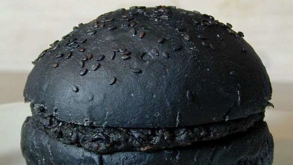 черный бургер