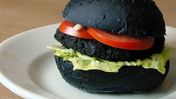 черный бургер