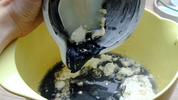 черный бургер