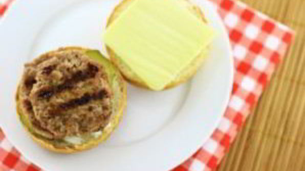 двойной гамбургер