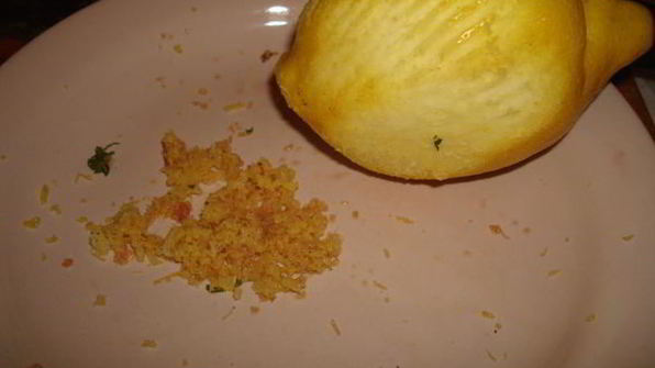 гамбургер из фарша и селедки