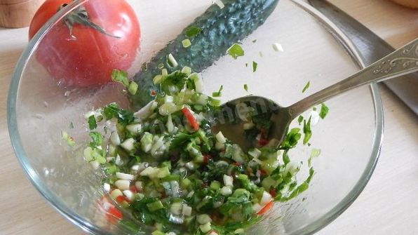 гамбургер с куриным филе