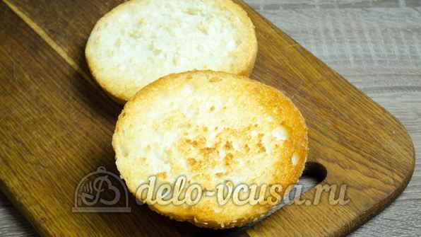 гамбургер с курицей