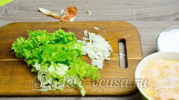 гамбургер с курицей