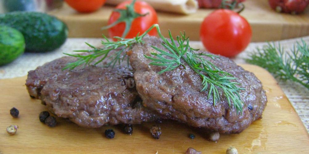 Рецепт котлеты для гамбургера