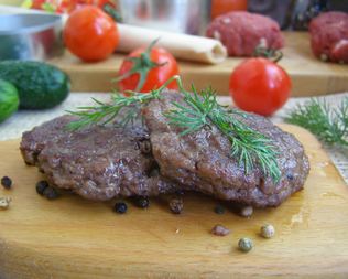 Котлета для гамбургера